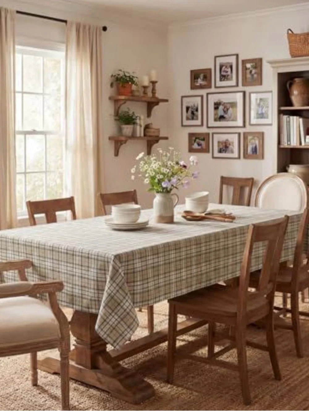 Horaladaily plaid cotton